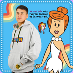 Hoodie Oversize en 100% Algodón Perchado de alta calidad con Bordados de Personajes Femeninos | Genderless - Lauper