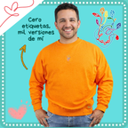 Buzo Oversize 100% Algodón de alta calidad con Bordado de Corazón y Cuello Redondo | Genderless - Atlas
