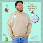 Buzo Oversize 100% Algodón de alta calidad con Bordado de Axolote | Genderless - NAOS