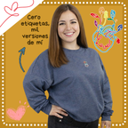 Buzo Oversize 100% Algodón de alta calidad con Bordado de Corazón y Cuello Redondo | Genderless - Atlas