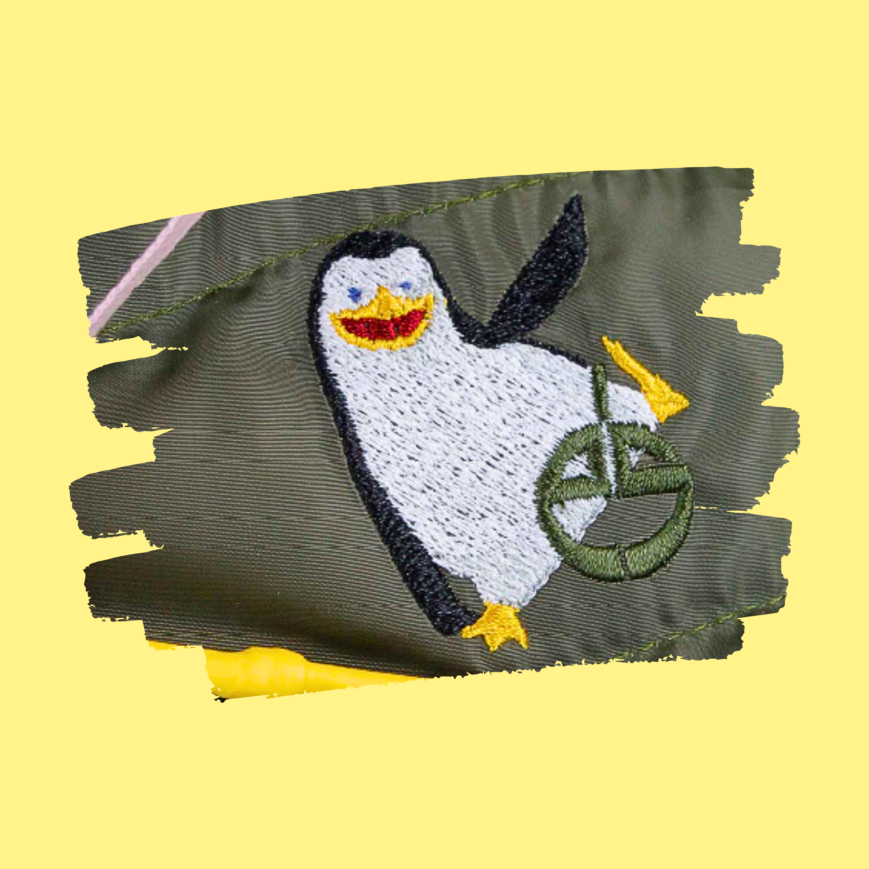 Chaqueta Acolchada Semi Impermeable con Bordados de Pingüinos y Detalles del Polo Norte | Genderless -  Horologil