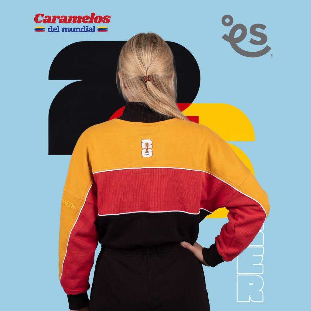 Buzo Alemania 🇩🇪  Half Zip Oversize | Caramelos del Mundial - Genderless