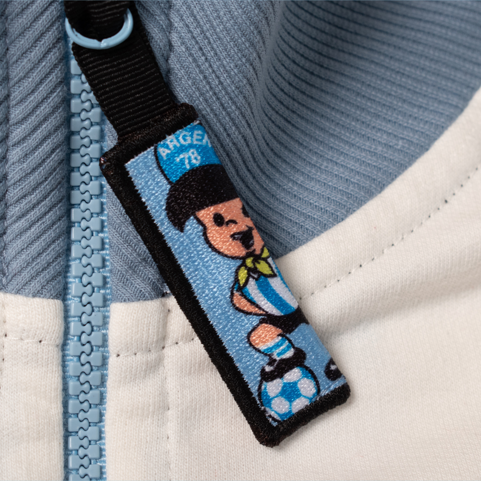 Buzo Argentina 🇦🇷 Half Zip Oversize | Caramelos del Mundial - Genderless