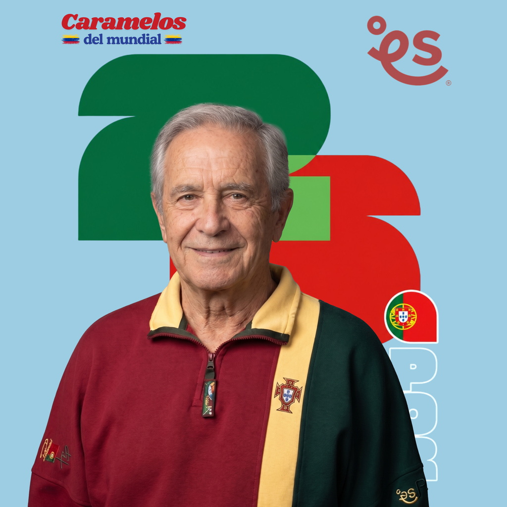 Buzo Portugal  🇵🇹 Half Zip Oversize | Caramelos del Mundial - Genderless