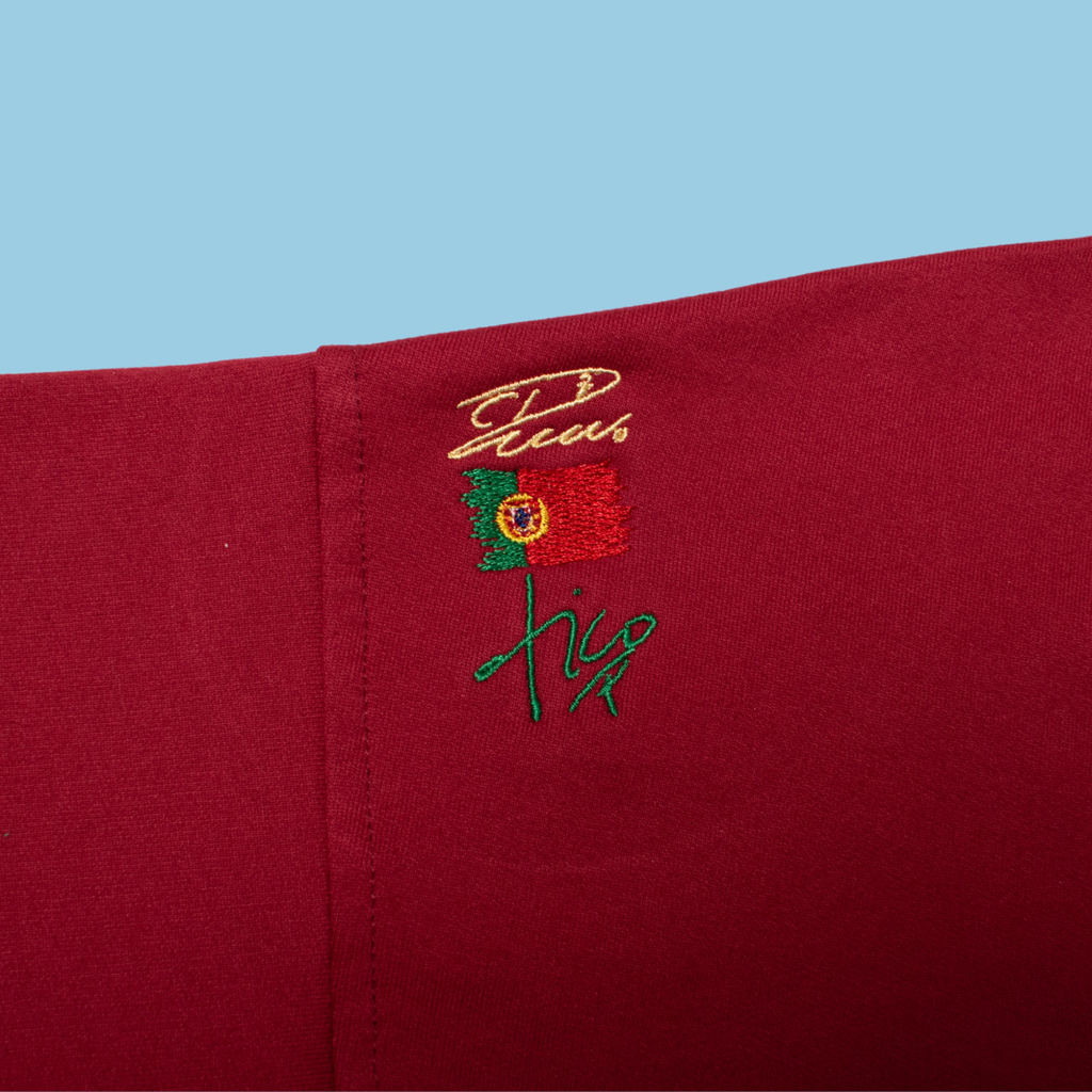 Buzo Portugal  🇵🇹 Half Zip Oversize | Caramelos del Mundial - Genderless