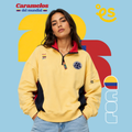 Buzo Colombia 🇨🇴 Half Zip Oversize | Caramelos del Mundial - Genderless